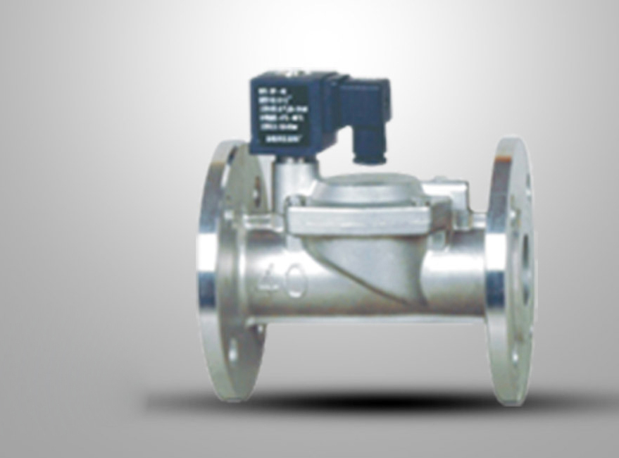 法蘭式大口徑液、氣電磁閥